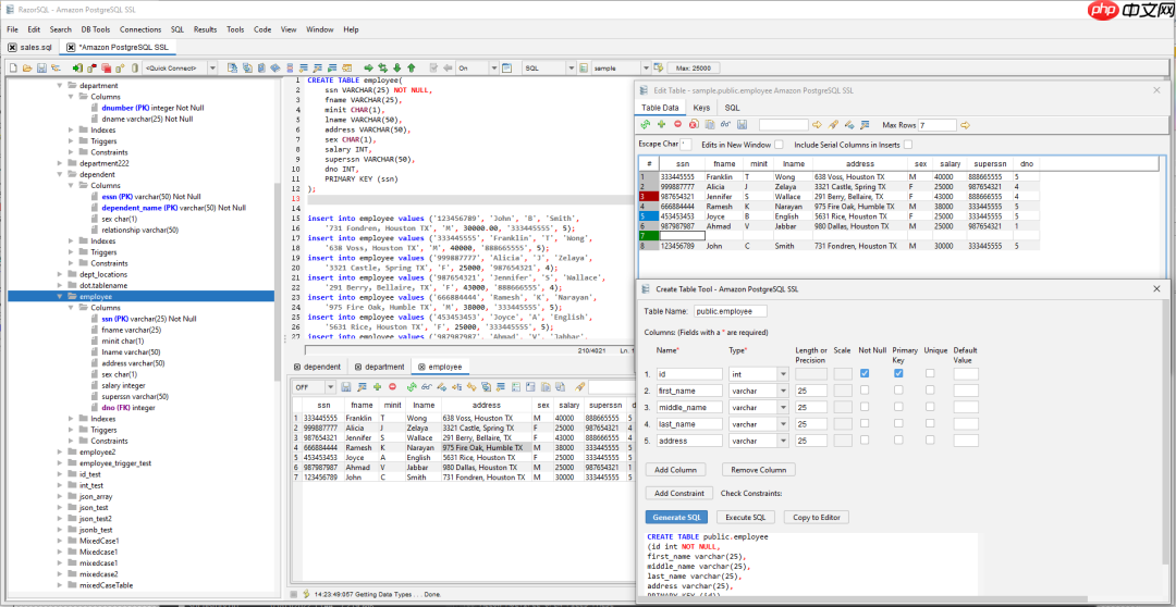 全功能数据库管理工具-RazorSQL 10大版本发布