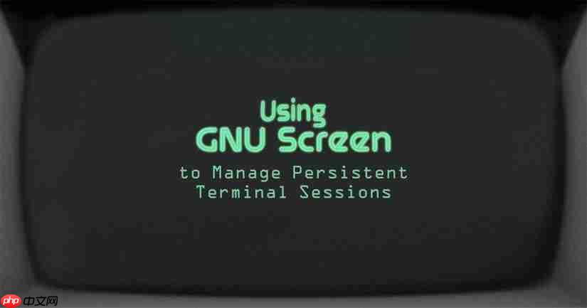 一名合格的Linux选手必须熟练会用-----Screen工具