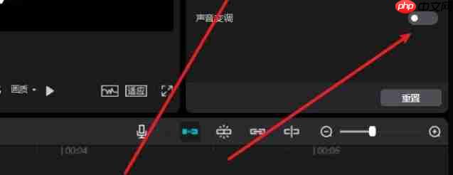 剪映怎么给改变音调-剪映给改变音调的方法