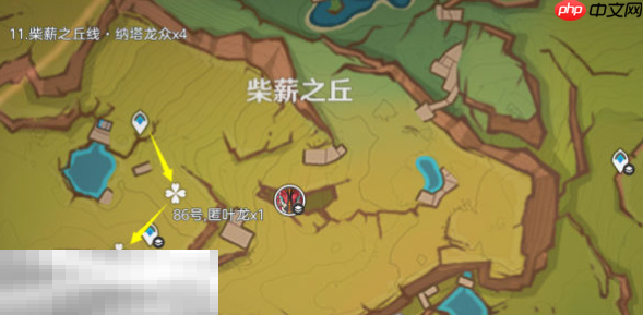 原神纳塔龙众牙齿在哪 纳塔龙众讨伐路线位置分享