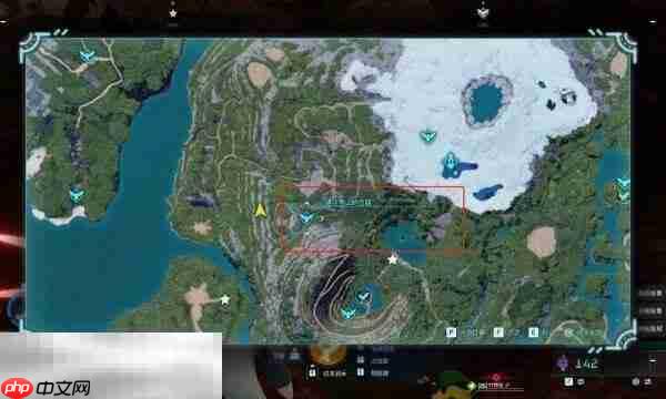 幻兽帕鲁通往雪山的岔路收集点是什么 帕鲁雪山的岔路收集地点