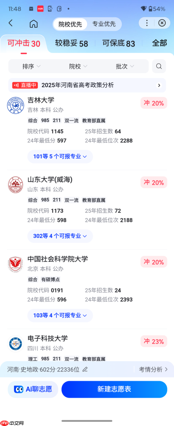 高考报志愿别只看一个AI,多AI比较+大数据才更稳