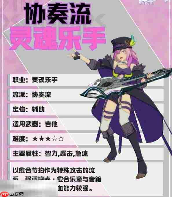 星痕共鸣灵魂乐手协奏流怎么培养 灵魂乐手协奏流职业培养攻略