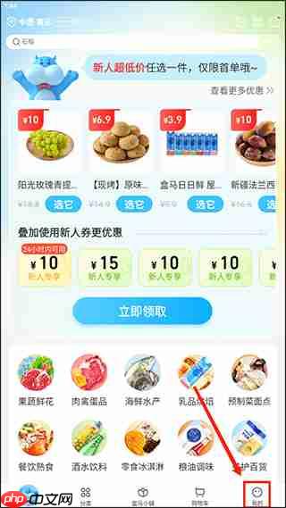 盒马设置支付方式教程