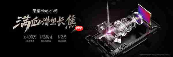 轻薄极限 满血旗舰,地表最强折叠屏荣耀Magic V5正式发布