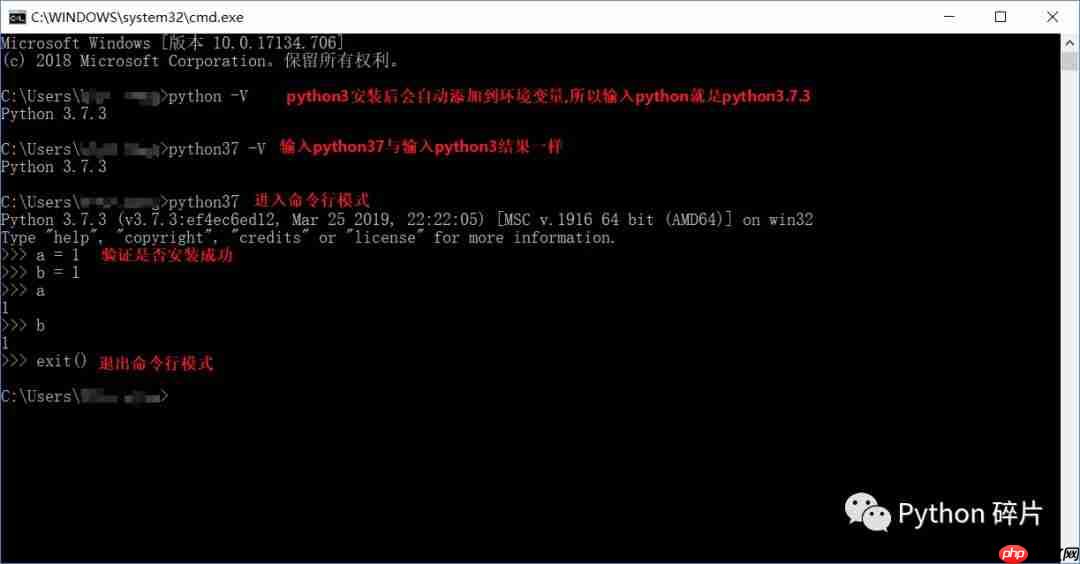 [Python001]Python3.7.3安装(Win10)