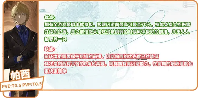 龙族卡塞尔之门角色强度解析