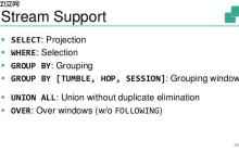 聊聊flink Table的Over Windows