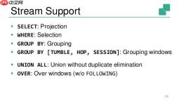 聊聊flink Table的Over Windows