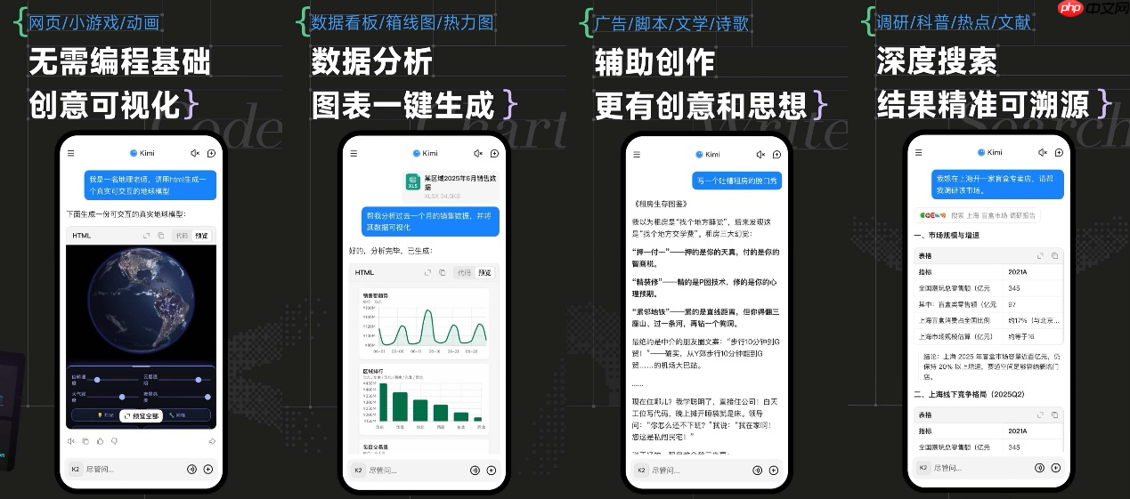 评分高达4.8!鸿蒙版Kimi火速上新K2模型,网友盛赞“最给力的AI”