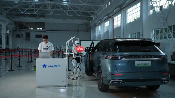 行业首例｜墨甲机器人成功完成自主开车门操作