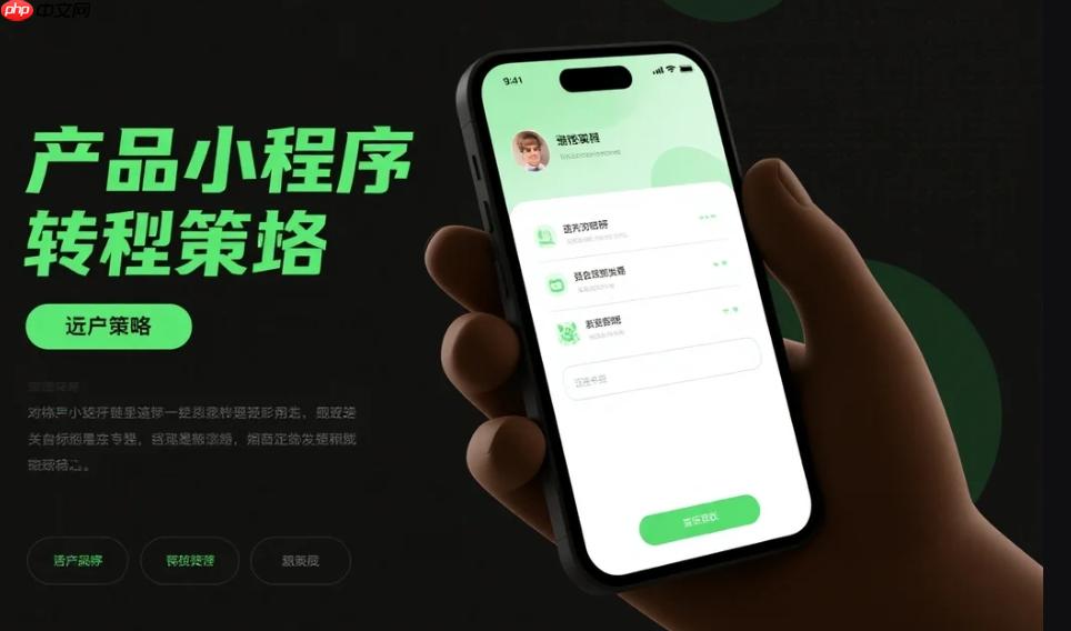 内容产品的小程序转型策略!