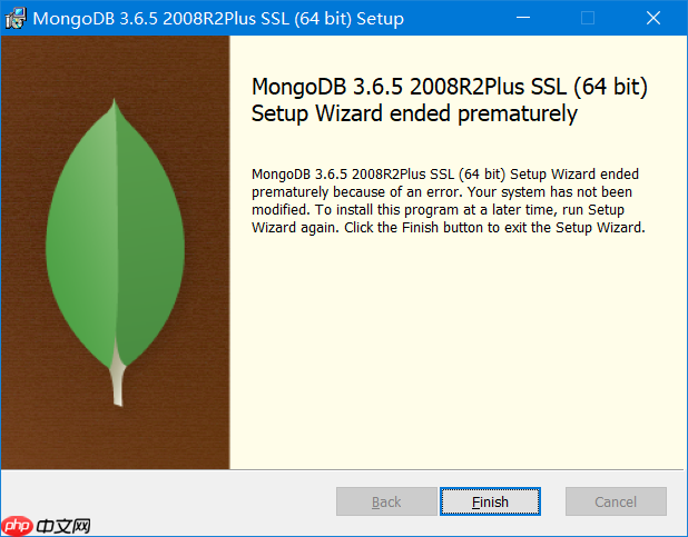 Windows 平台安装 MongoDB教程