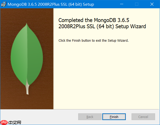 Windows 平台安装 MongoDB教程