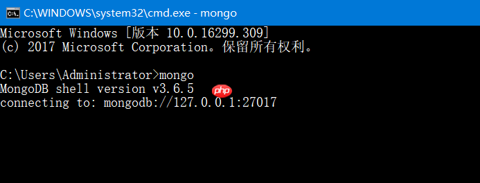 Windows 平台安装 MongoDB教程