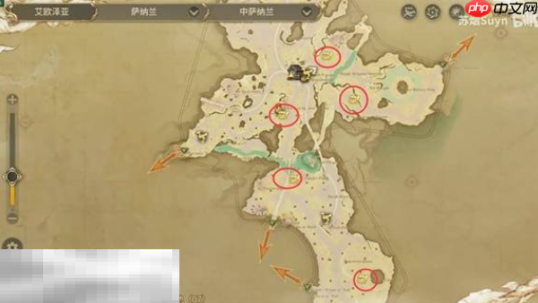 最终幻想14水晶世界萨纳兰神奇的小松鼠在哪 小松鼠位置分享