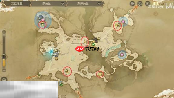 最终幻想14水晶世界萨纳兰神奇的小松鼠在哪 小松鼠位置分享