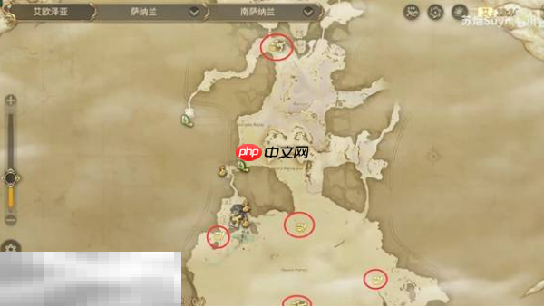 最终幻想14水晶世界萨纳兰神奇的小松鼠在哪 小松鼠位置分享