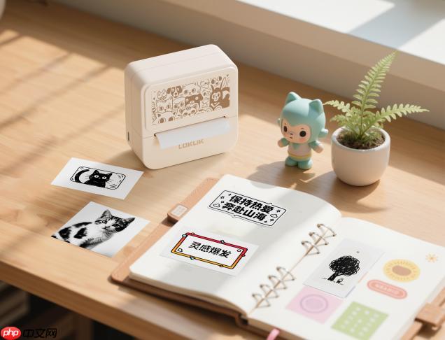 有了乐立克AI标签机，分类变表达，收纳成创作