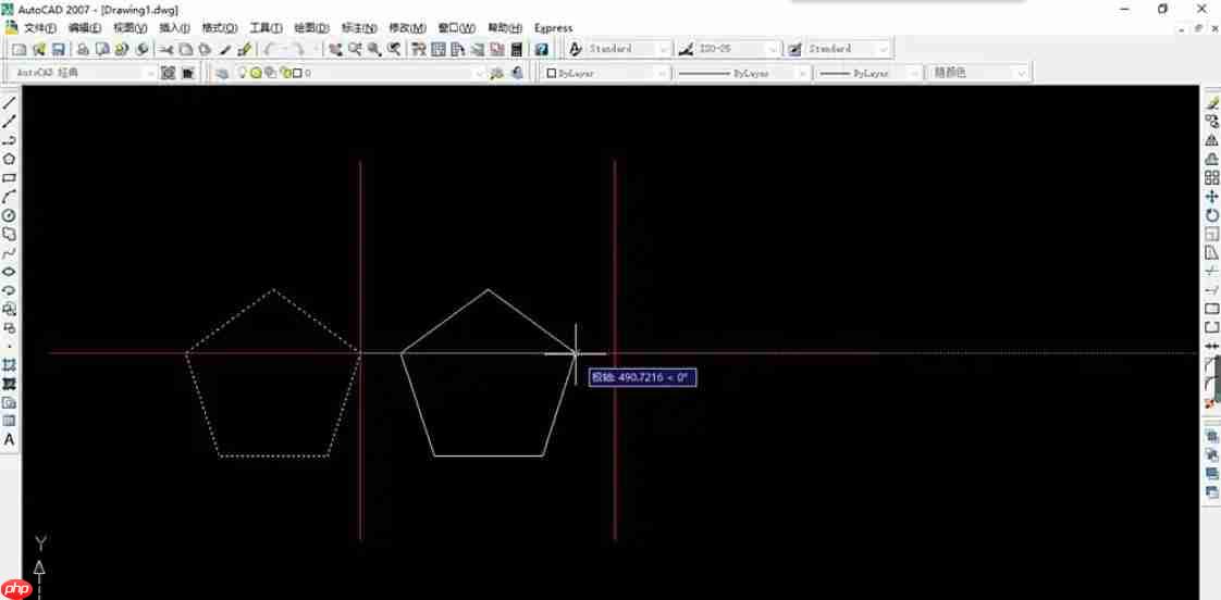 AutoCAD2007怎么拉伸图形-AutoCAD2007拉伸图形的方法