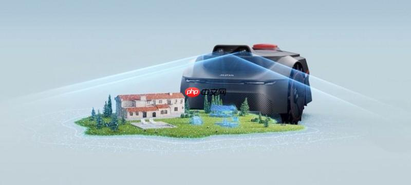 MOVAViAX系列以AI双目视觉技术革新庭院割草方式