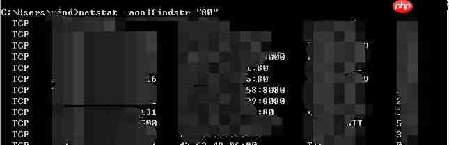 windows 查看及结束端口占用情况方法简记