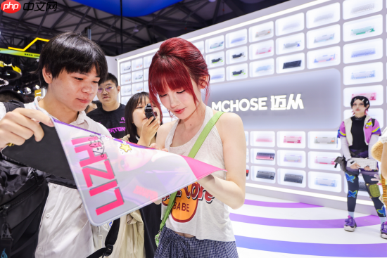 MCHOSE迈从闪耀2025ChinaJoy,多元视角燃爆全场