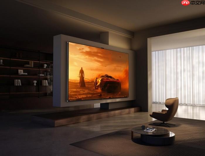 100吋海信电视U8Q：以高定画质，满足对极致视听的所有期待
