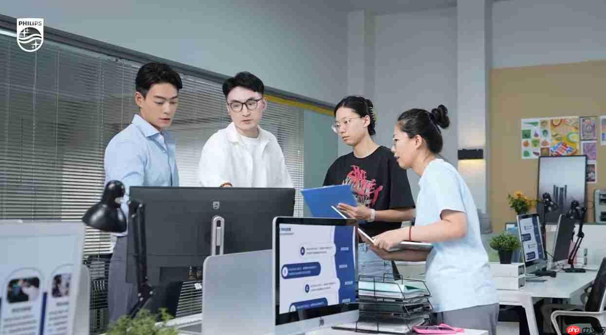 一屏纳万象!飞利浦无线投屏显示器27B2W5600,办公娱乐新宠!