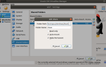在Ｕbuntu主机下实现与Ｗindows虚拟机共享文件夹