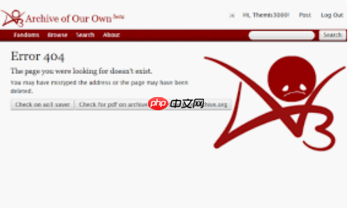 点击进入ao3网页版通道 ao3网页版经典同人永久收藏 - php中文网