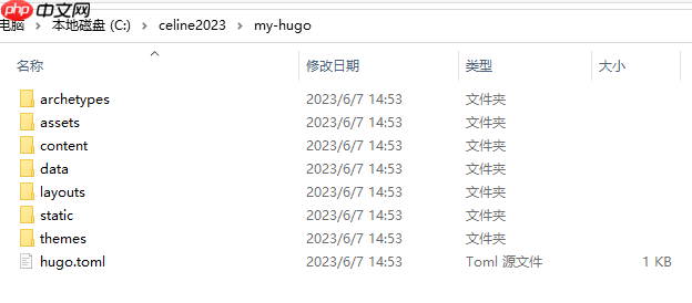 Hugo在windows安装教程