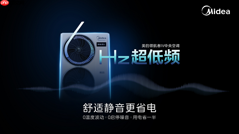 只卷产品不卷PPT,美的中央空调用6赫兹+双出风引爆行业