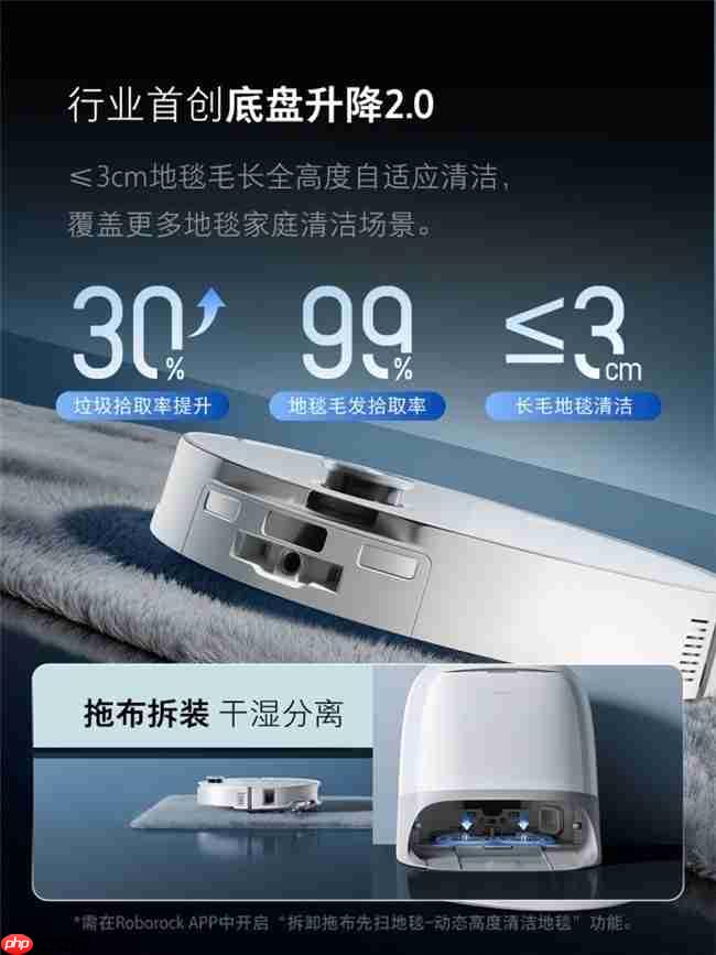 100℃沸水洗布去污除菌,石头P20Ultra Plus以高温洗拖烘重塑行业标准