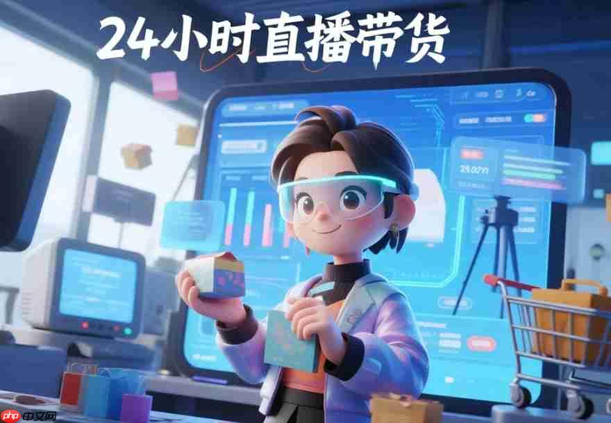 数字人店主:24小时直播带货小程序重塑电商格局?