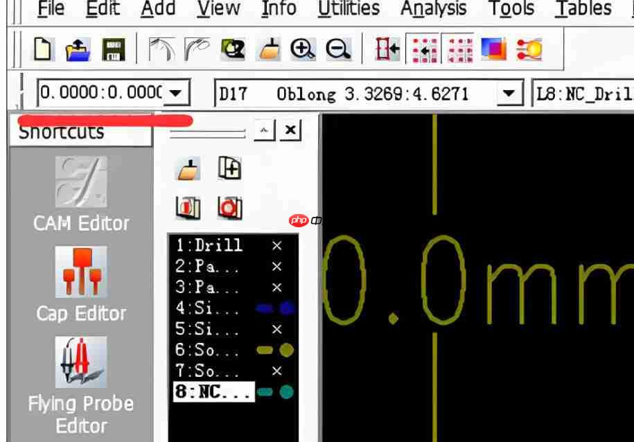 cam350怎么量元件？cam350量元件的方法