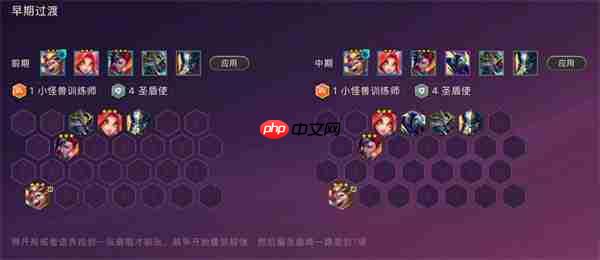 金铲铲之战S15圣盾斯莫德阵容怎么搭配