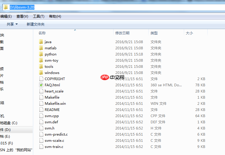 Python使用libsvm
