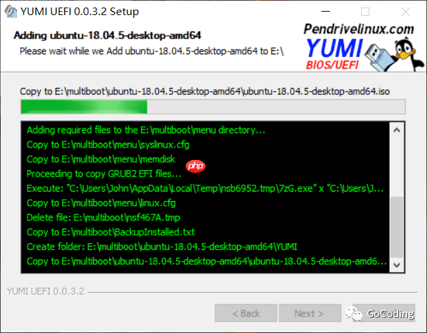 YUMI 做多系统 USB 启动盘