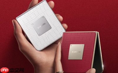 6999元!小米MIX Flip2钻石限定版开售 丘比特钻石加持