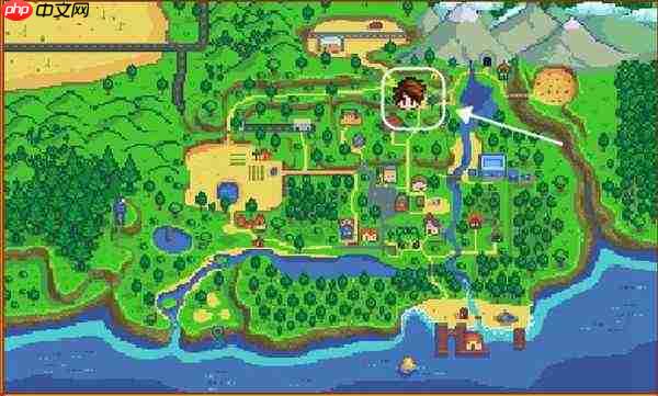 星露谷物语鱼塘扩建方法