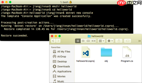 [ASP.NET Core 3框架揭秘] 跨平台开发体验: Mac OS