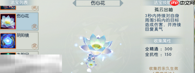 诛仙2伤心花怎么拿 伤心花获取攻略