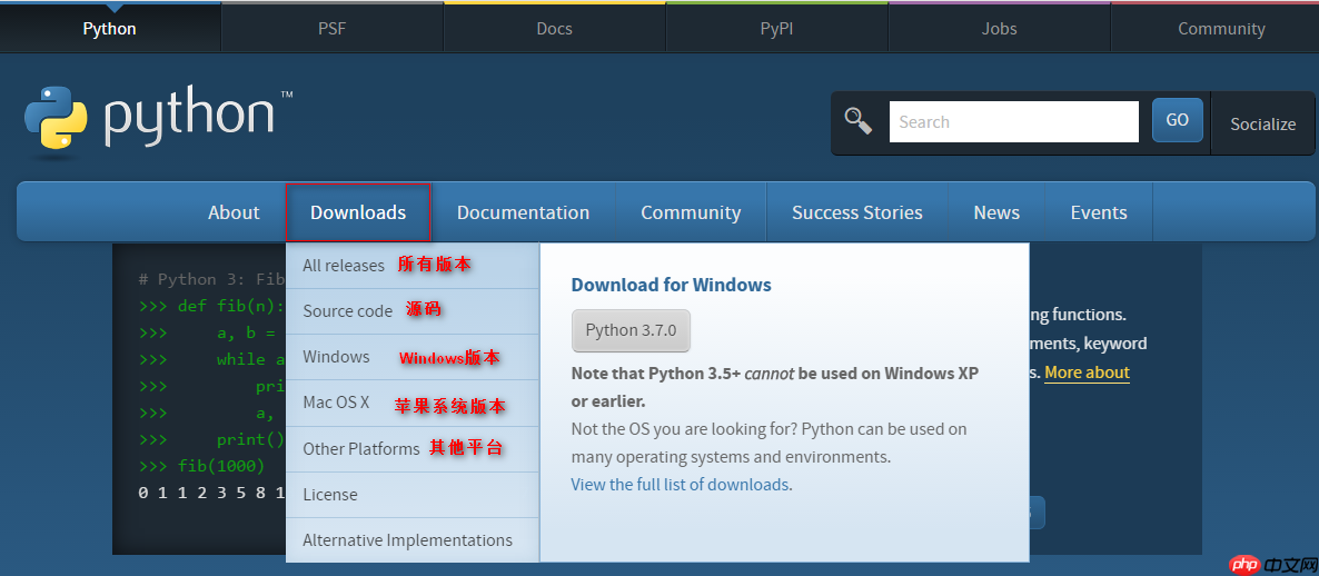 Windows中安装Python2.7
                                                                            原