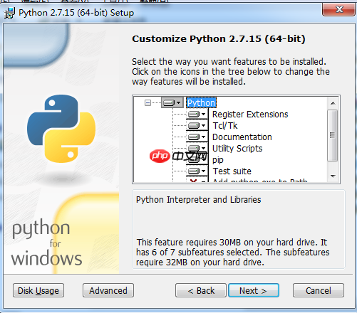 Windows中安装Python2.7
                                                                            原