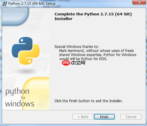 Windows中安装Python2.7
                                                                            原