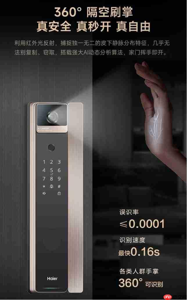 安全,只是它的起点!深度体验海尔金吾卫S900智慧门锁