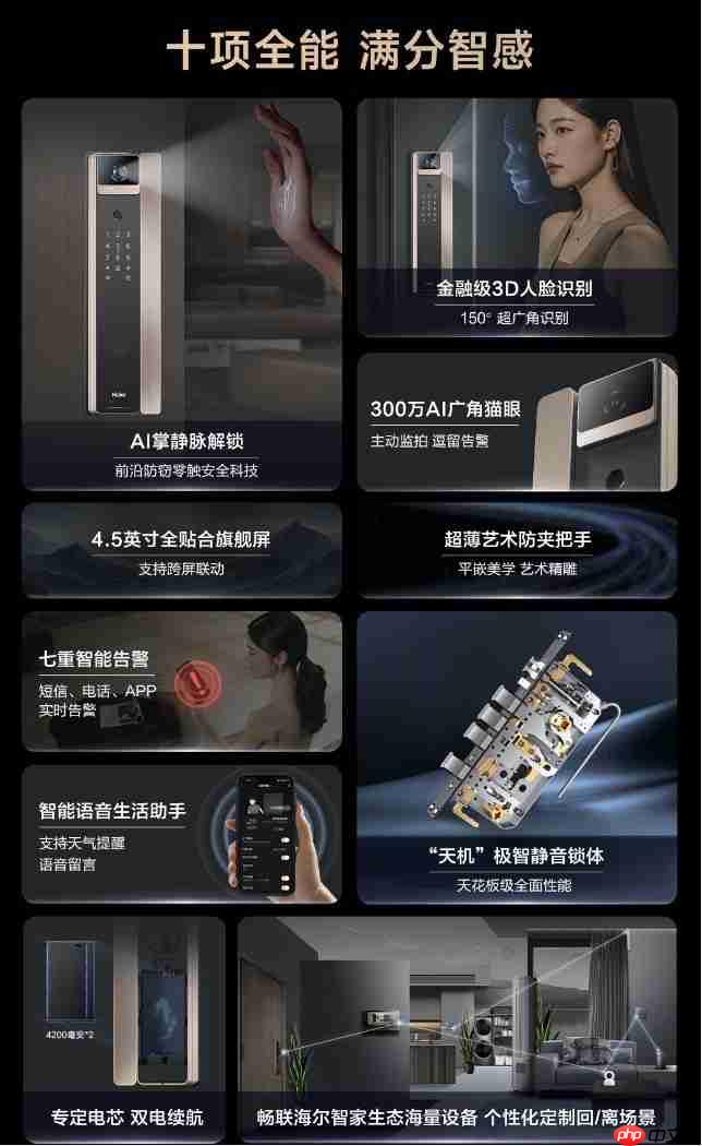 安全,只是它的起点!深度体验海尔金吾卫S900智慧门锁