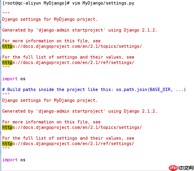 CentOS7下部署Python3+Dj