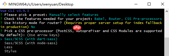 Vue CLI 3.x搭建Vue项目